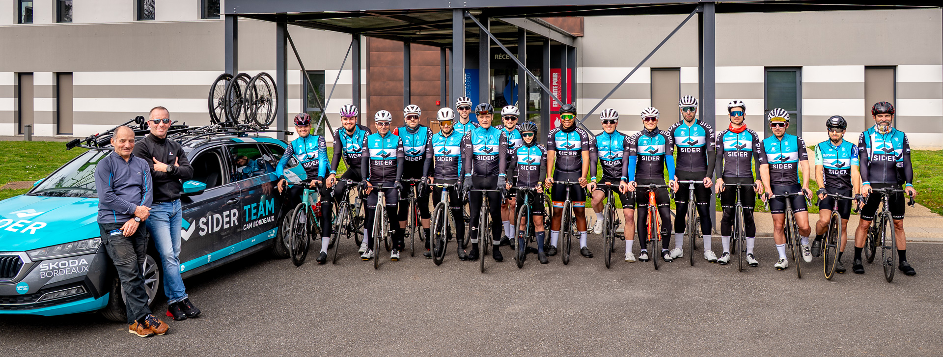 Groupe du Stage sur route à La Base